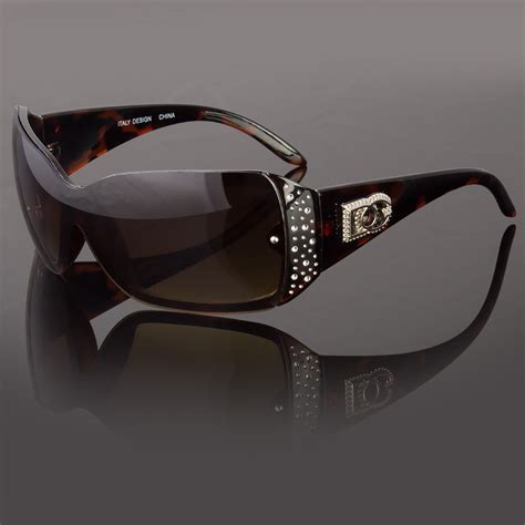 designer wrap around sunglasses.